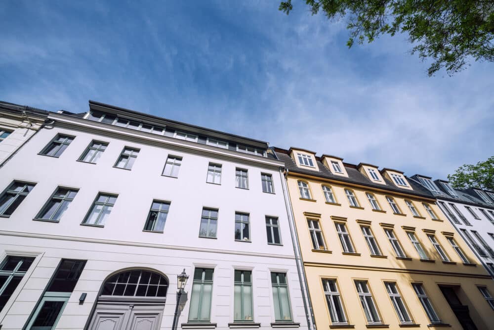 Facaderenovering udført i Berlin. Vi hjælper også kunder i Hjørring, Skagen, Frederikshavn og omegn.